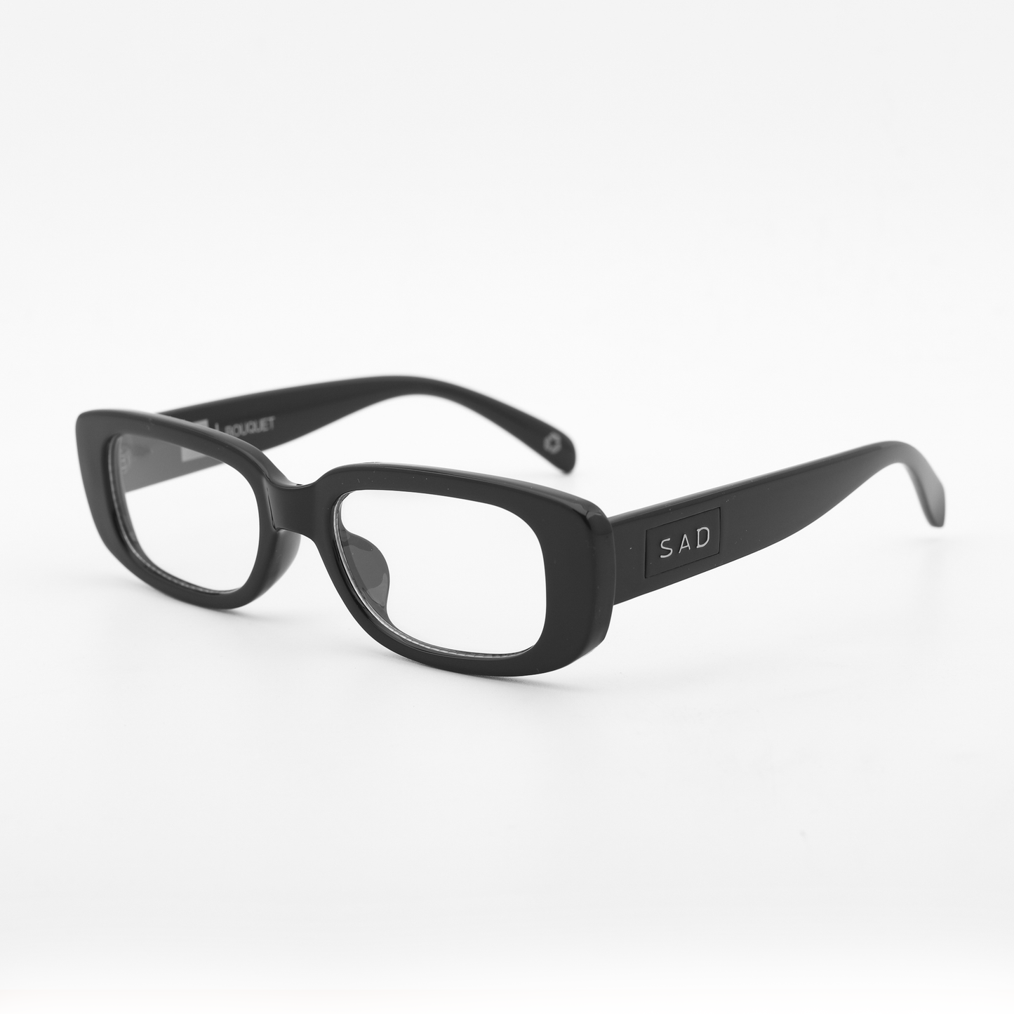 BOUQUET // GLOSS BLACK / CLEAR LENS