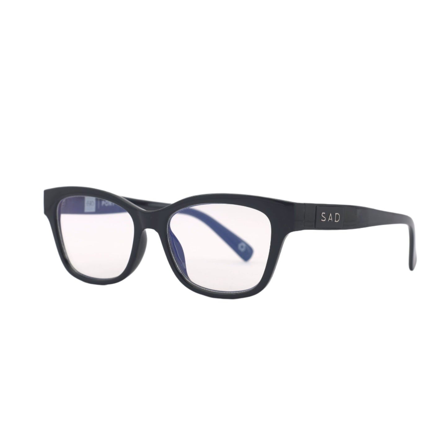 PONY // BLACK / BLUE LIGHT LENS