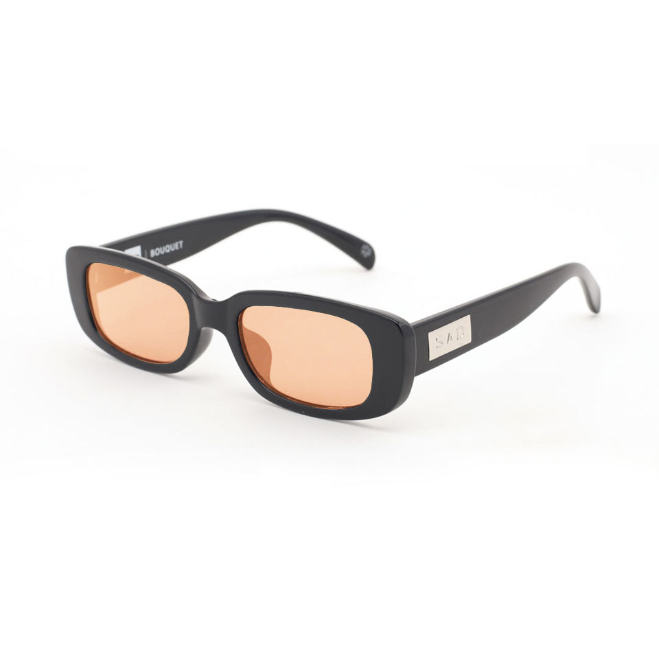 BOUQUET // GLOSS BLACK / LIGHT BRONZE LENS