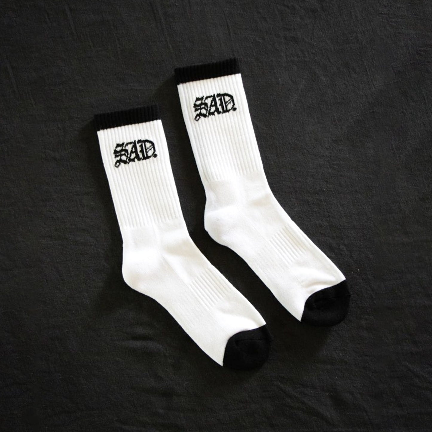 TWO SOCK PACK // BLACK + WHITE