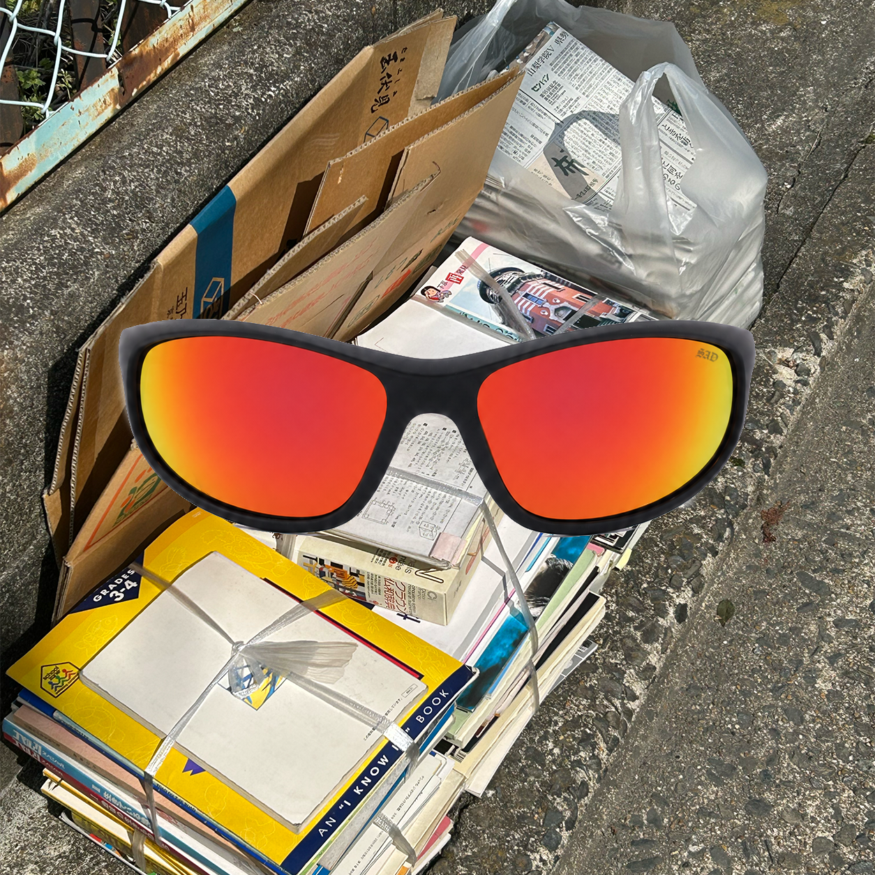 ASPHALT // TreadTouch™ MATTE BLACK [POLARIZED EMBER]