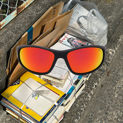 ASPHALT // TreadTouch™ MATTE BLACK [POLARIZED EMBER]